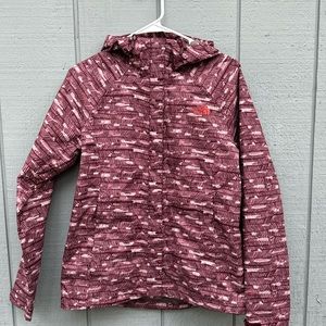 The North Face women rain jacket